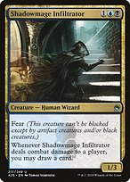 Magic the Gathering Card - Shadowmage Infiltrator - MTG Circle