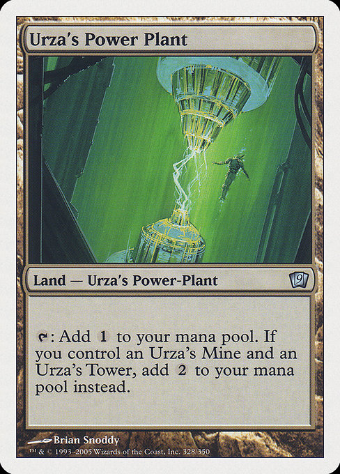 Magic the Gathering Card - Urza's Power Plant - MTG Circle