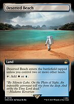 Magic the Gathering Card - Deserted Beach - MTG Circle