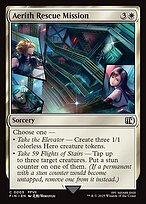 Magic the Gathering Card - Aerith Rescue Mission - MTG Circle