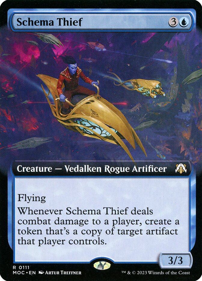 Magic the Gathering Card - Schema Thief - MTG Circle