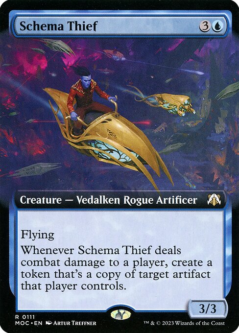 Magic the Gathering Card - Schema Thief - MTG Circle