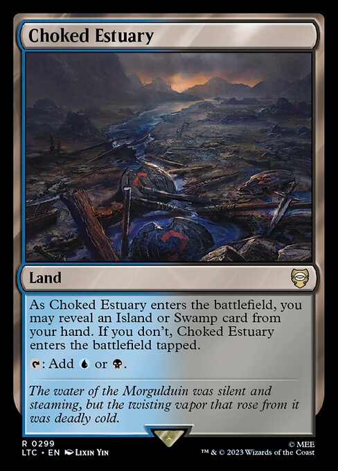 Magic the Gathering Card - Choked Estuary - MTG Circle