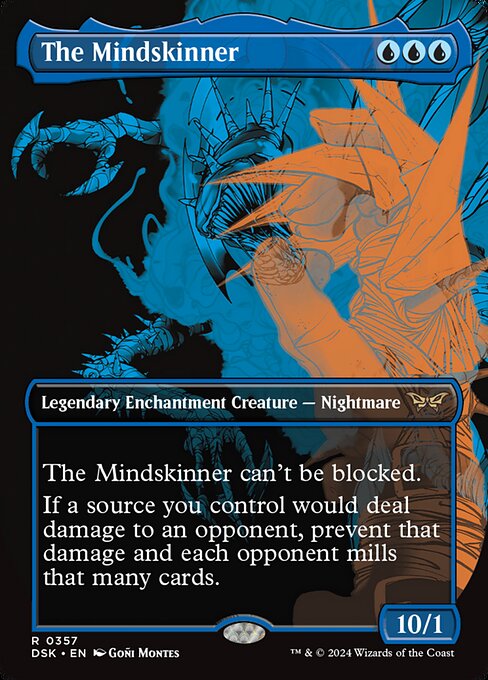 Magic the Gathering Card - The Mindskinner - MTG Circle