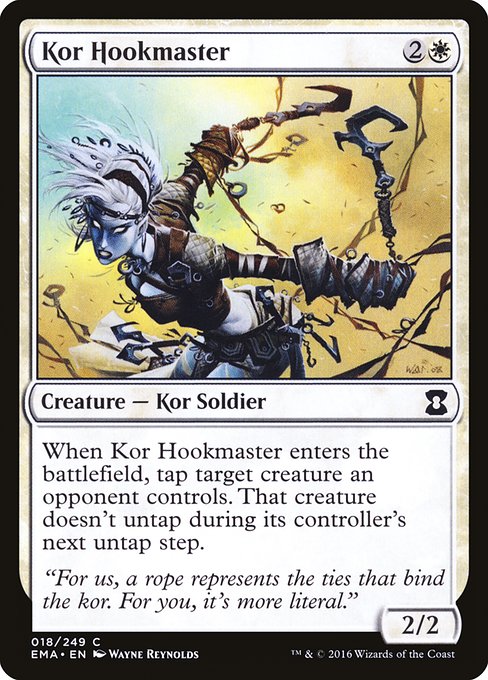 Magic the Gathering Card - Kor Hookmaster - MTG Circle