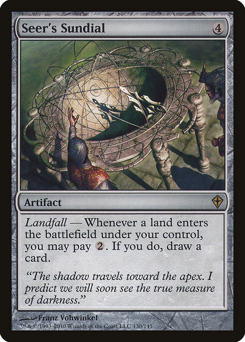 Magic the Gathering Card - Seer's Sundial - MTG Circle