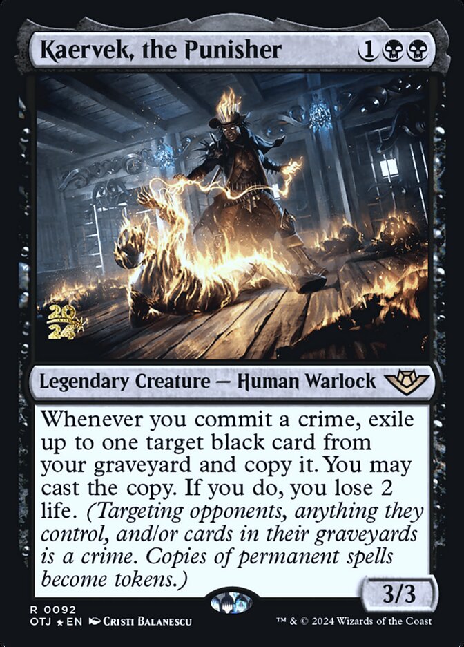 Magic the Gathering Card - Kaervek, the Punisher - MTG Circle