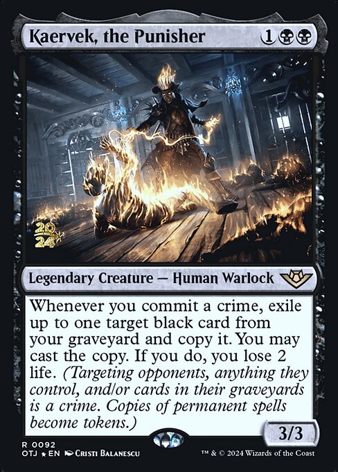 Magic the Gathering Card - Kaervek, the Punisher - MTG Circle