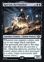 Magic the Gathering Card - Kaervek, the Punisher - MTG Circle