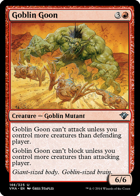 Magic the Gathering Card - Goblin Goon - MTG Circle