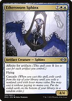 Magic the Gathering Card - Ethersworn Sphinx - MTG Circle