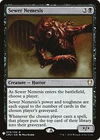 Magic the Gathering Card - Sewer Nemesis - MTG Circle