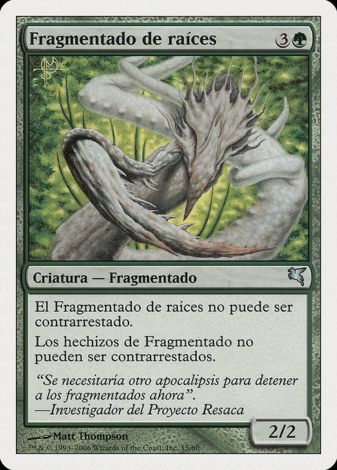 Magic the Gathering Card - Root Sliver - MTG Circle