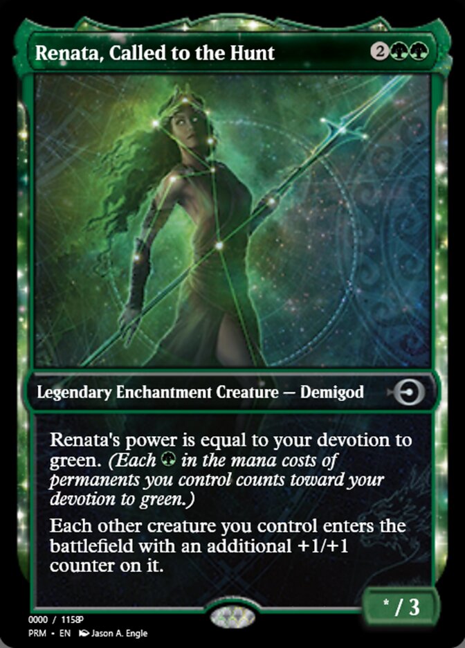 Magic the Gathering Card - Renata, Called to the Hunt - MTG Circle