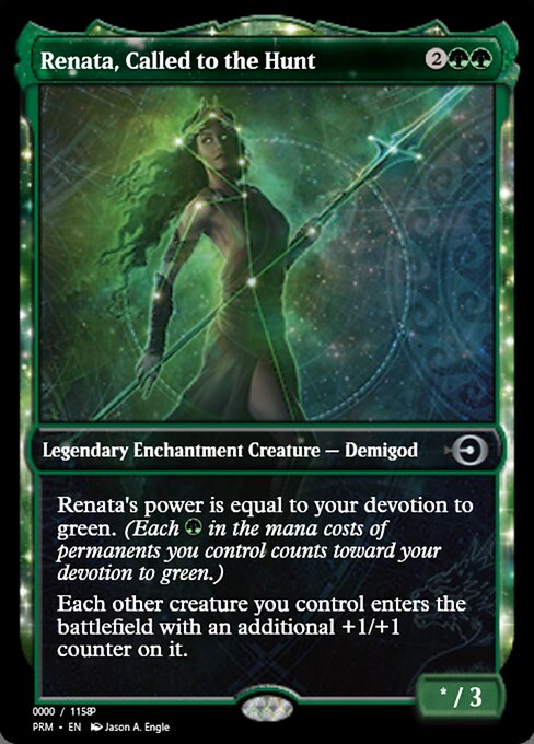 Magic the Gathering Card - Renata, Called to the Hunt - MTG Circle