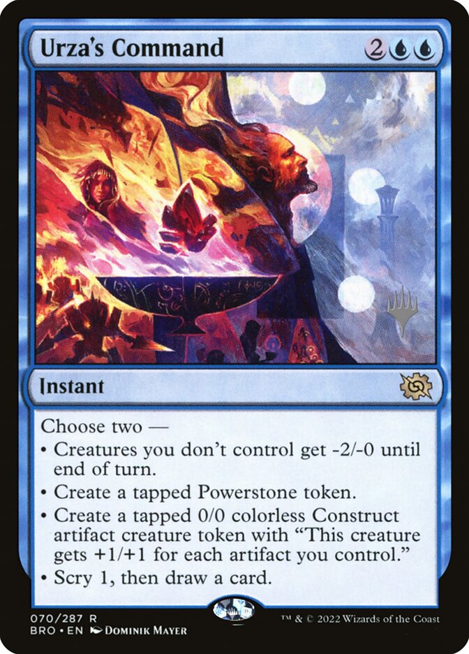 Magic the Gathering Card - Urza's Command - MTG Circle