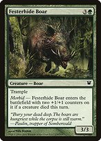 Magic the Gathering Card - Festerhide Boar - MTG Circle