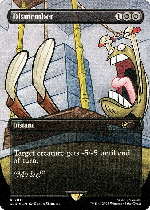 Magic the Gathering Card - Dismember - MTG Circle