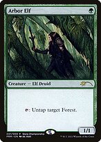 Magic the Gathering Card - Arbor Elf - MTG Circle