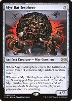 Magic the Gathering Card - Myr Battlesphere - MTG Circle