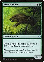 Magic the Gathering Card - Brindle Shoat - MTG Circle