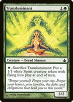 Magic the Gathering Card - Transluminant - MTG Circle