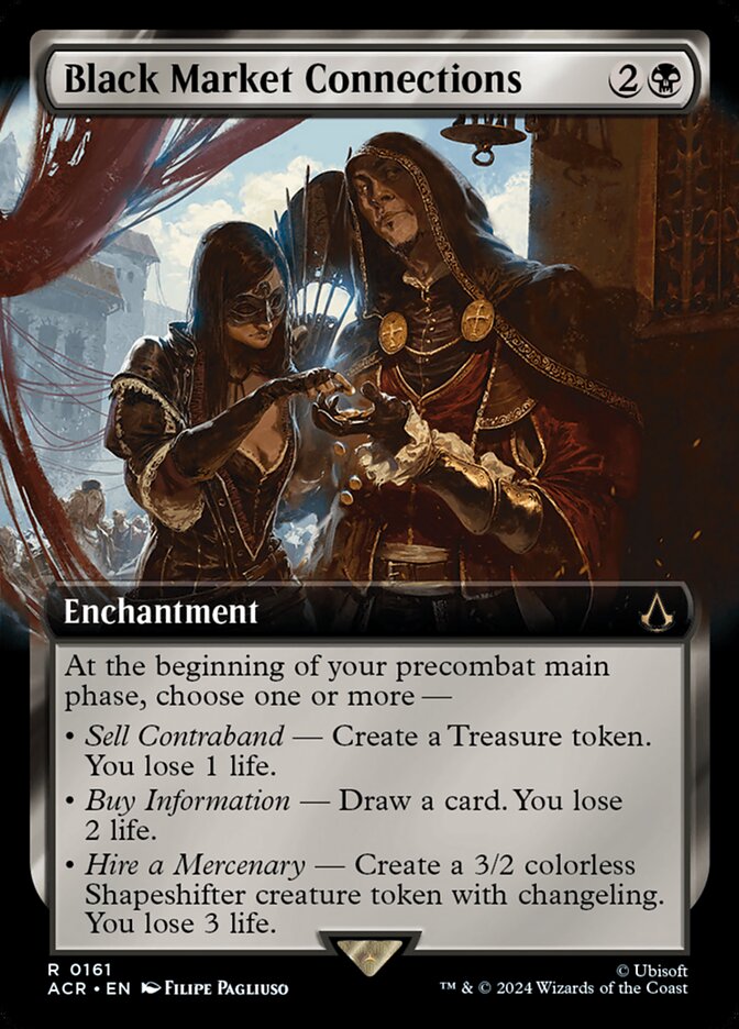Magic the Gathering Card - Black Market Connections - MTG Circle
