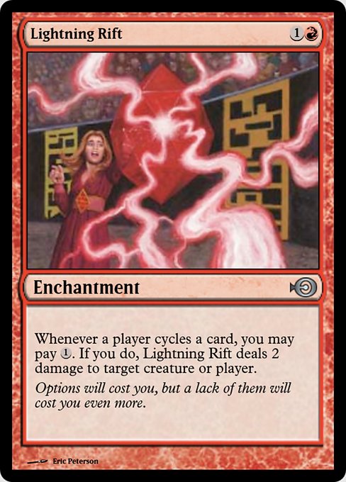 Magic the Gathering Card - Lightning Rift - MTG Circle