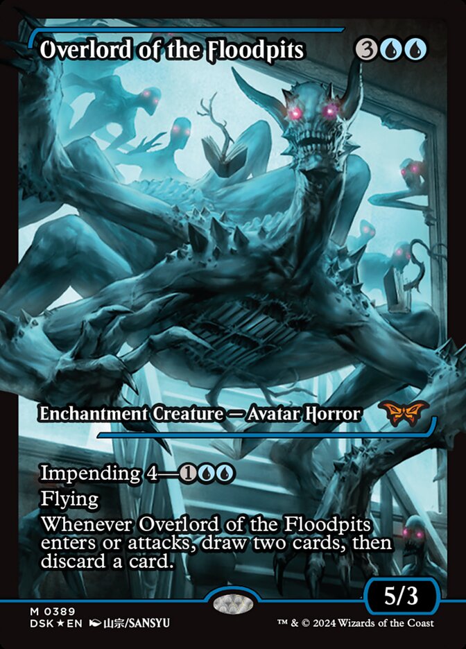 Magic the Gathering Card - Overlord of the Floodpits - MTG Circle