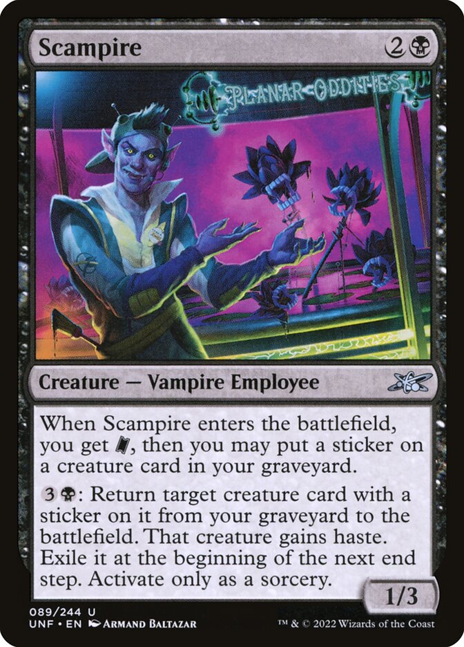 Magic the Gathering Card - Scampire - MTG Circle