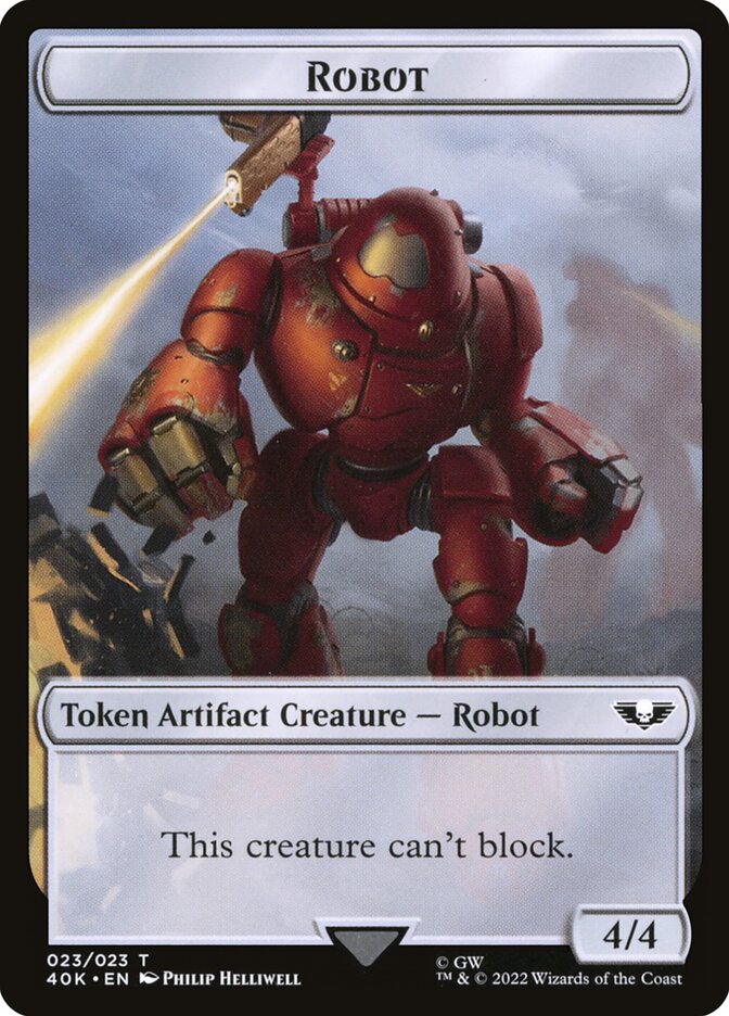 Magic the Gathering Card - Robot - MTG Circle