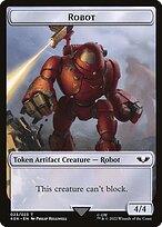 Magic the Gathering Card - Robot - MTG Circle