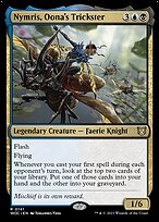 Magic the Gathering Card - Nymris, Oona's Trickster - MTG Circle