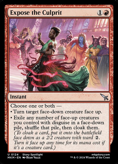 Magic the Gathering Card - Expose the Culprit - MTG Circle