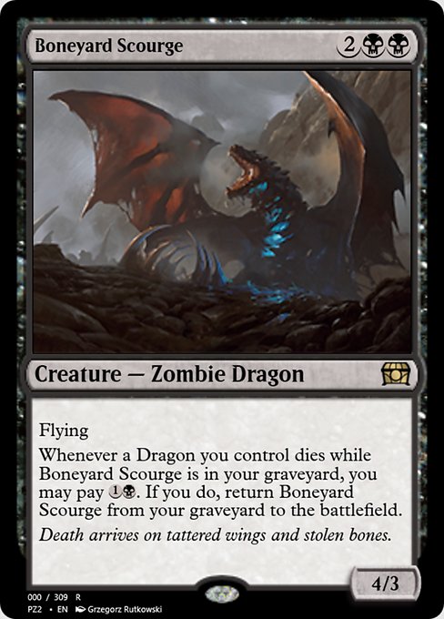 Magic the Gathering Card - Boneyard Scourge - MTG Circle