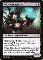Magic the Gathering Card - Bloodhusk Ritualist - MTG Circle