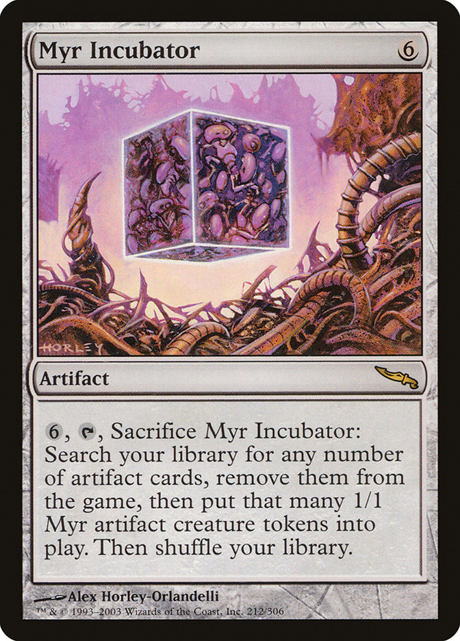 Magic the Gathering Card - Myr Incubator - MTG Circle