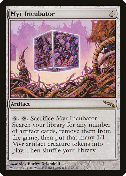 Magic the Gathering Card - Myr Incubator - MTG Circle