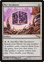 Magic the Gathering Card - Myr Incubator - MTG Circle
