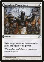 Magic the Gathering Card - Swords to Plowshares - MTG Circle