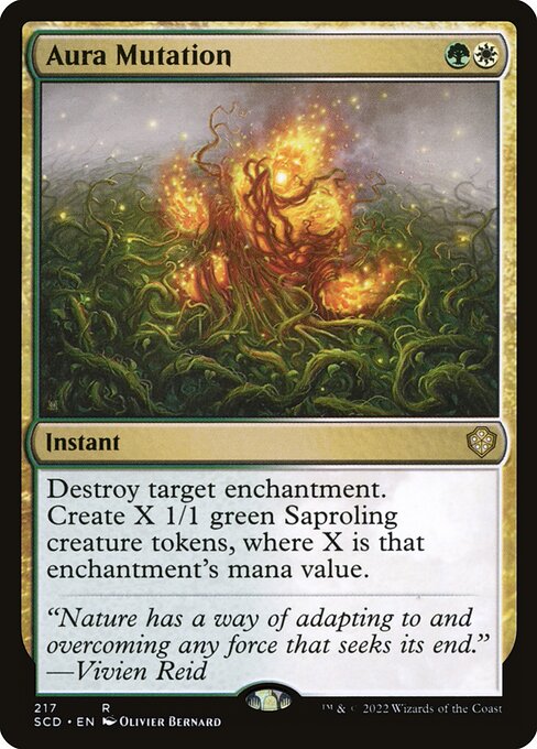 Magic the Gathering Card - Aura Mutation - MTG Circle