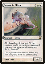 Magic the Gathering Card - Pulmonic Sliver - MTG Circle