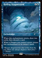 Magic the Gathering Card - Roiling Dragonstorm - MTG Circle