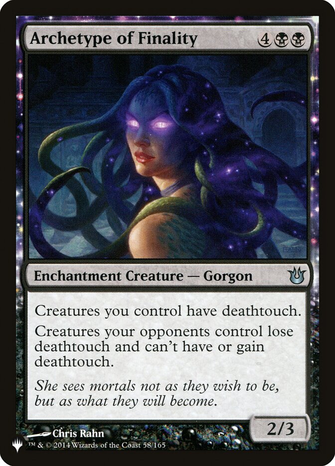 Magic the Gathering Card - Archetype of Finality - MTG Circle