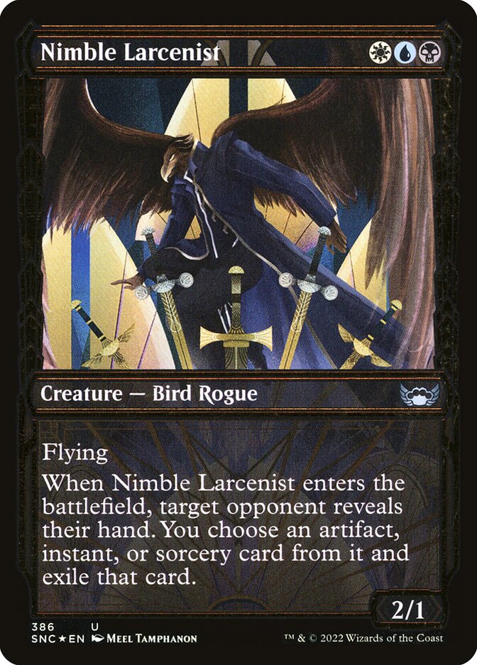 Magic the Gathering Card - Nimble Larcenist - MTG Circle