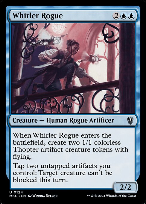 Magic the Gathering Card - Whirler Rogue - MTG Circle