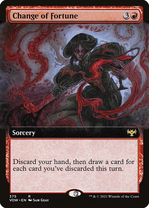 Magic the Gathering Card - Change of Fortune - MTG Circle