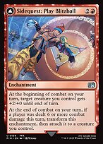 Magic the Gathering Card - Sidequest: Play Blitzball // World Champion, Celestial Weapon - MTG Circle