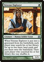 Magic the Gathering Card - Veteran Explorer - MTG Circle