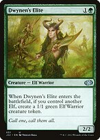 Magic the Gathering Card - Dwynen's Elite - MTG Circle